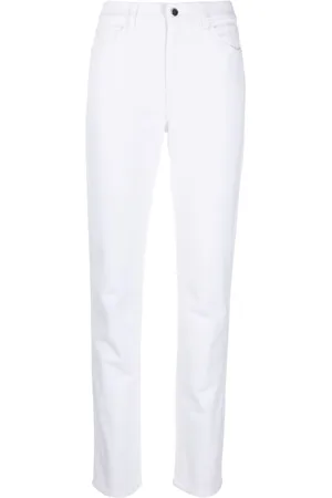 Emporio Armani Tonal straight-leg jeans