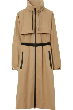 Burberry Belted hooded coat