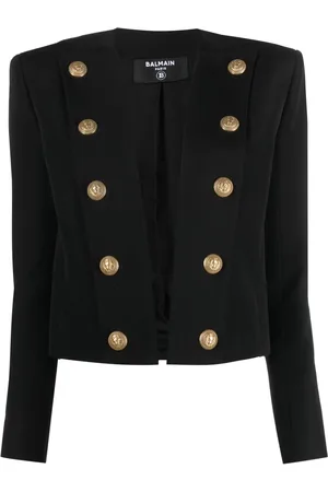 Balmain Fitted wool jacket