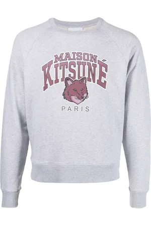 Maison Kitsuné Logo-print cotton sweatshirt