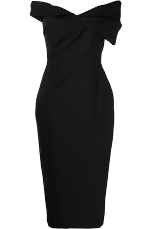 RACHEL GILBERT Matteo drape-detail asymmetric dress