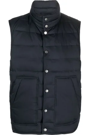 Kiton Mock-neck padded gilet