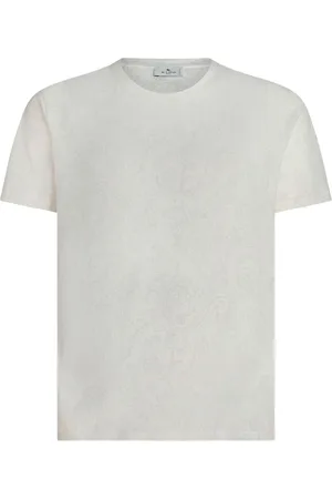 Etro Paisley-print cotton T-shirt