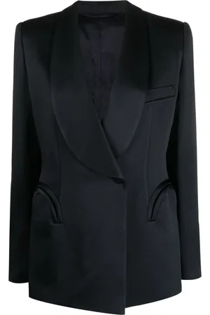 Blazé Milano Heart Smoking satin blazer