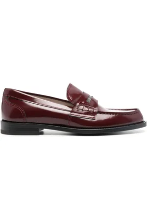 Fabiana Filippi Slip-on calf leather loafers
