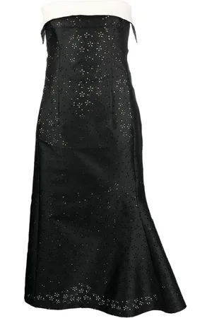 Serafini Pointelle knit midi dress