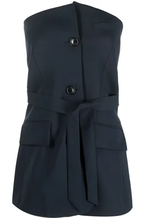 OUR LEGACY Off-shoulder suit top