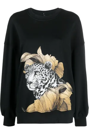 Ioana Ciolacu Graphic-print crew-neck sweashirt