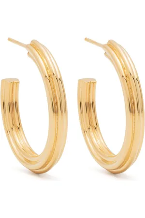 Missoma Ridge hoop earrings