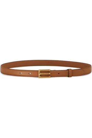 Etro Logo-buckle leather belt