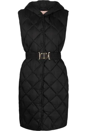 Twin-Set Hooded padded gilet