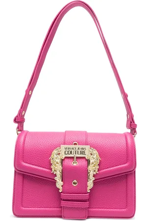 VERSACE Baroque-buckle crossbody bag