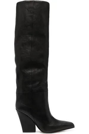 PARIS TEXAS Jane 90mm leather knee-high boots