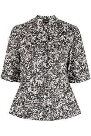 Aspesi All-over print half sleeve shirt
