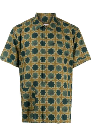 ENGINEERED GARMENTS Zalij-pattern cotton shirt