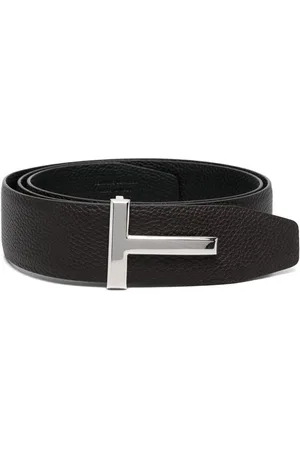 Tom Ford T-buckle reversible leather belt