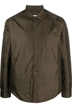 Aspesi Lilo taffeta padded overshirt
