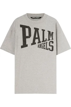 Palm Angels Logo-print crew-neck T-shirt