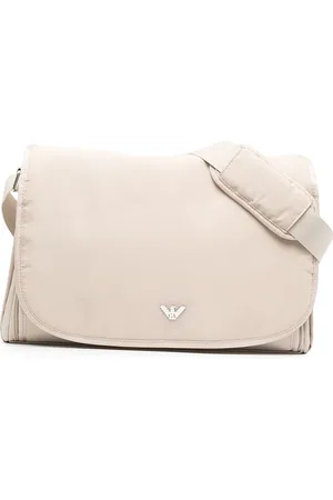 Emporio Armani Logo plaque baby changing bag