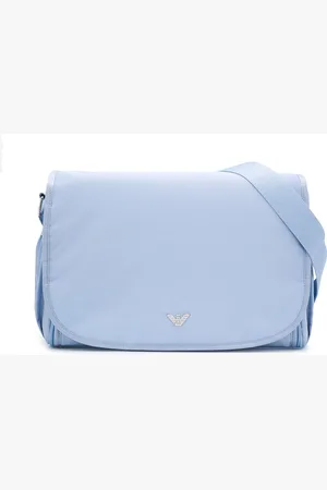 Emporio Armani Skull plaque baby changing bag