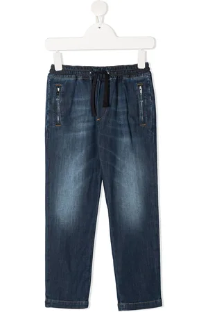 Dolce & Gabbana Drawstring-waist jeans
