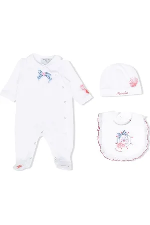 MONNALISA Logo babygrow set