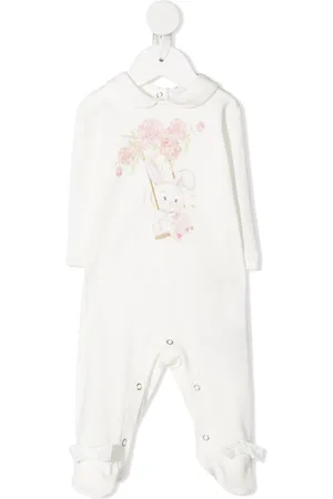 MONNALISA Bunny print babygrow
