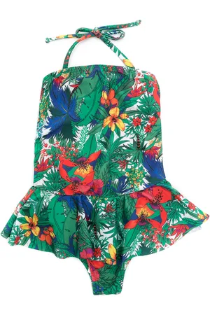 AMIR SLAMA Printed swimsuit