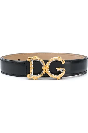 Dolce & Gabbana DG Baroque leather belt