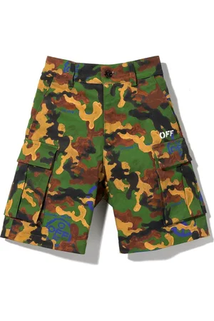 OFF-WHITE Camouflage-print shorts