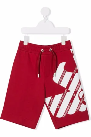 Emporio Armani Logo-print drawstring shorts