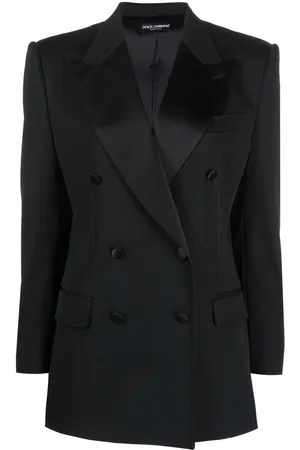 Dolce & Gabbana Silk-lapels double-breasted blazer