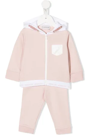 Moncler Logo-print detail tracksuit set