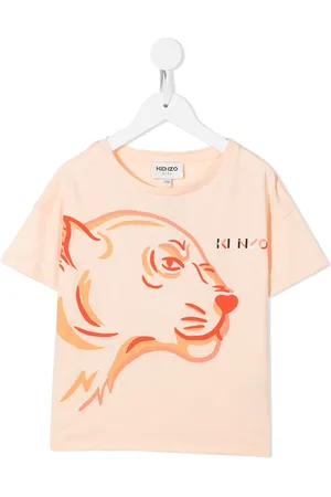 Kenzo Tiger-print short-sleeved T-shirt