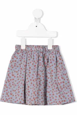 KNOT Bernice floral-print skirt