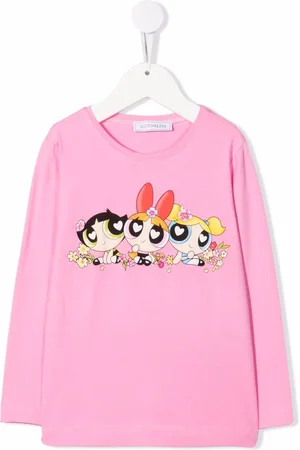 MONNALISA Graphic-print long-sleeved T-shirt