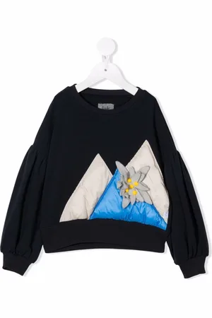 Il gufo Appliqué-detail cotton sweatshirt