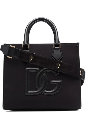 Dolce & Gabbana Logo-patch shopper bag