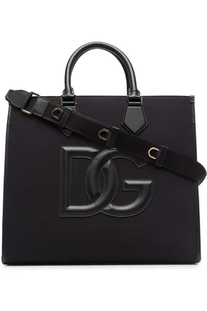 Dolce & Gabbana Logo-patch shopper bag