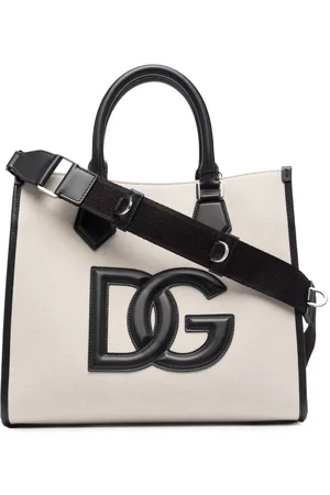Dolce & Gabbana Logo-patch shopper bag