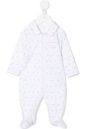 MARIE CHANTAL Floral-print cotton pajamas