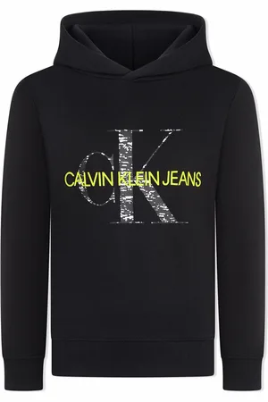 Calvin Klein Logo-print pullover hoodie