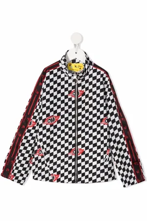 OFF-WHITE Chessboard track jacket