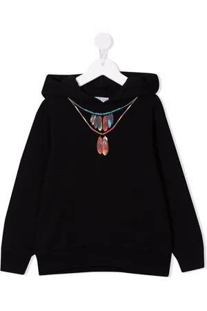 MARCELO BURLON Graphic-print pullover hoodie