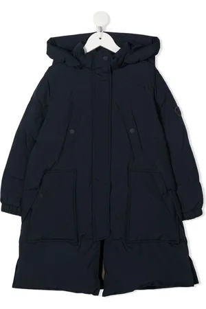 BONPOINT Zip-up hooded padded coat