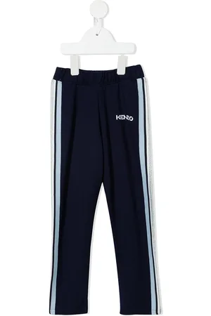 Kenzo Logo-print side-stripe track pants
