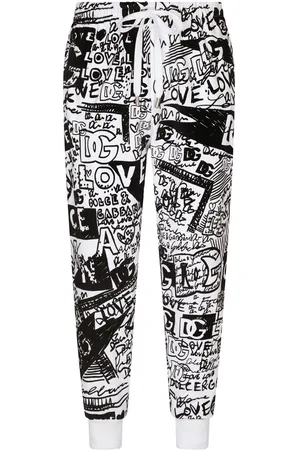 Dolce & Gabbana Graphic-print track pants