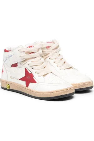 Golden Goose Star-patch hi-top sneakers