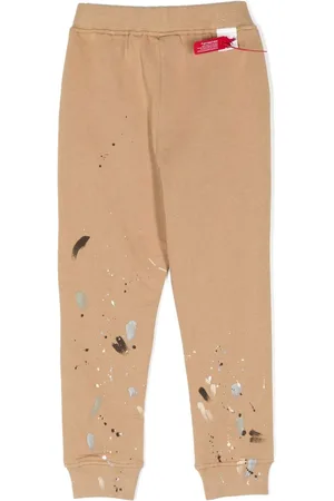 MOSTLY HEARD RARELY SEEN Paint-splatter track pants