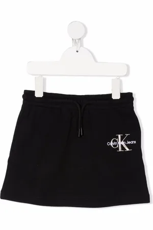 Calvin Klein Logo-embroidered mini skirt